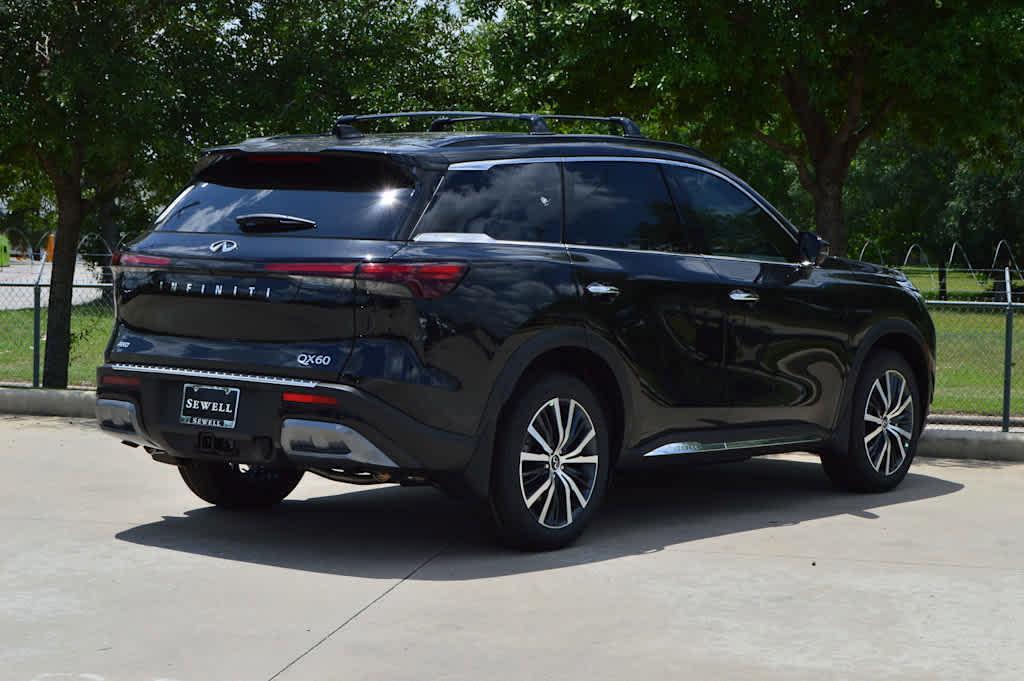 new 2025 INFINITI QX60 car, priced at $69,550