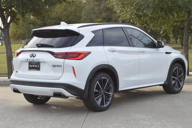 new 2025 INFINITI QX50 car, priced at $54,170