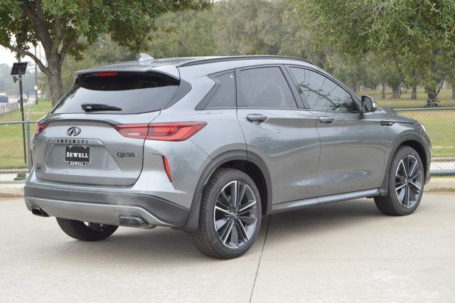 new 2025 INFINITI QX50 car, priced at $53,270