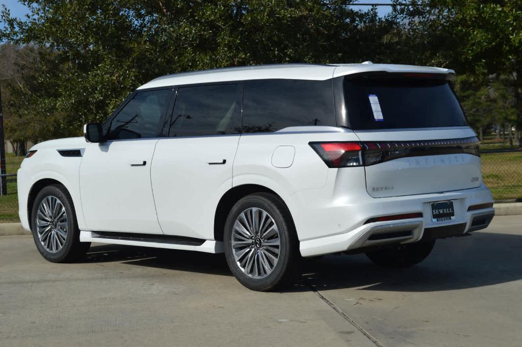 used 2025 INFINITI QX80 car, priced at $77,999