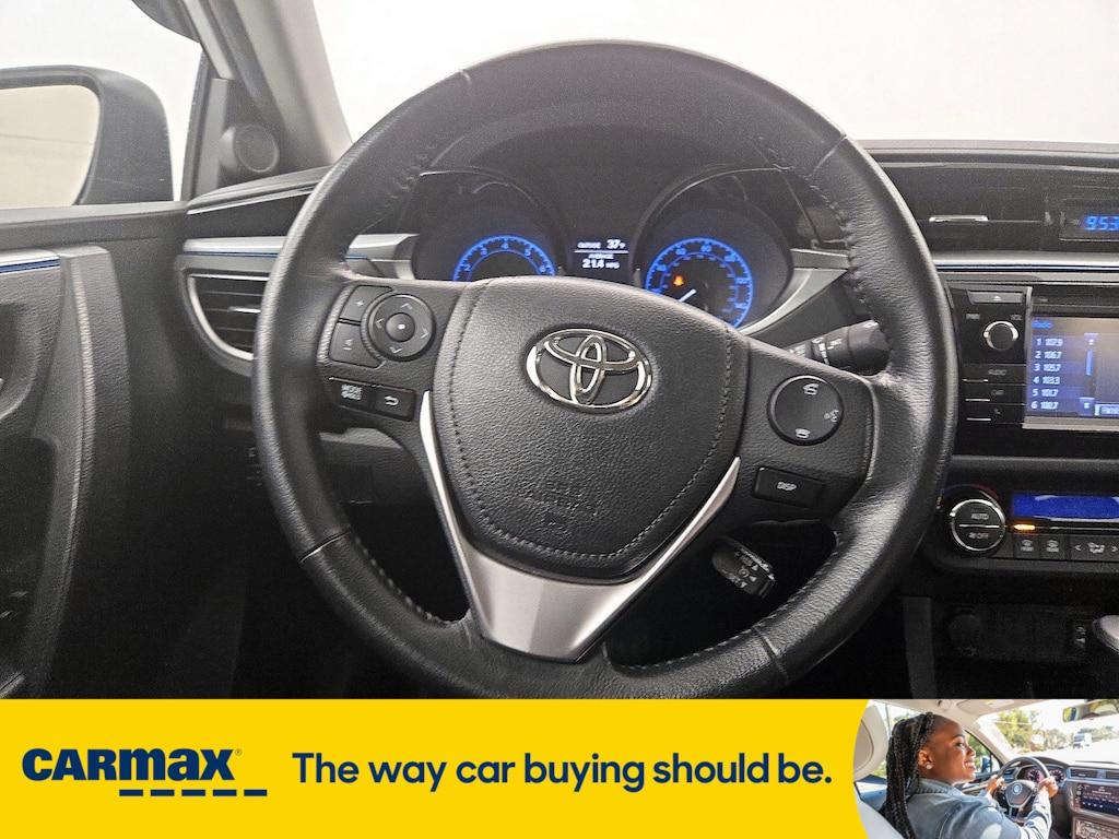 used 2015 Toyota Corolla car, priced at $15,998