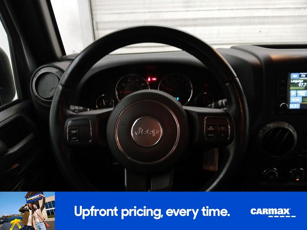used 2016 Jeep Wrangler car, priced at $18,998