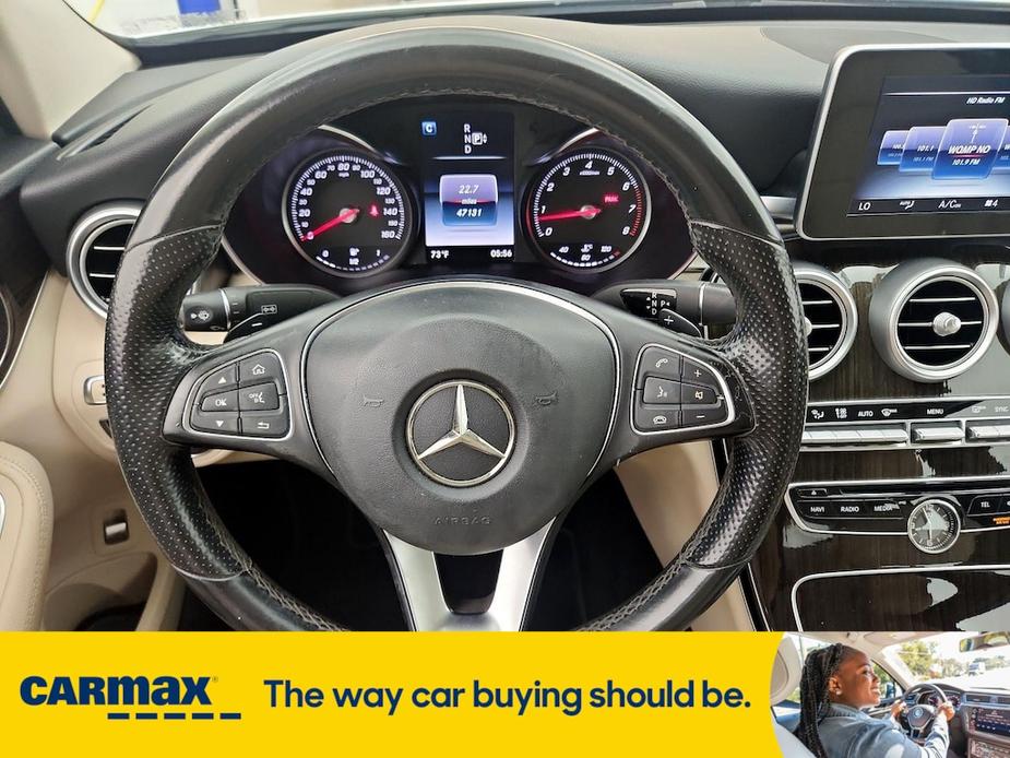 used 2015 Mercedes-Benz C-Class car, priced at $18,998