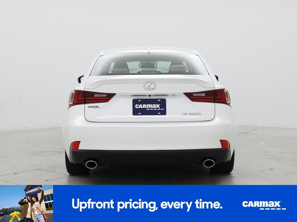 used 2016 Lexus IS 200t car, priced at $19,998