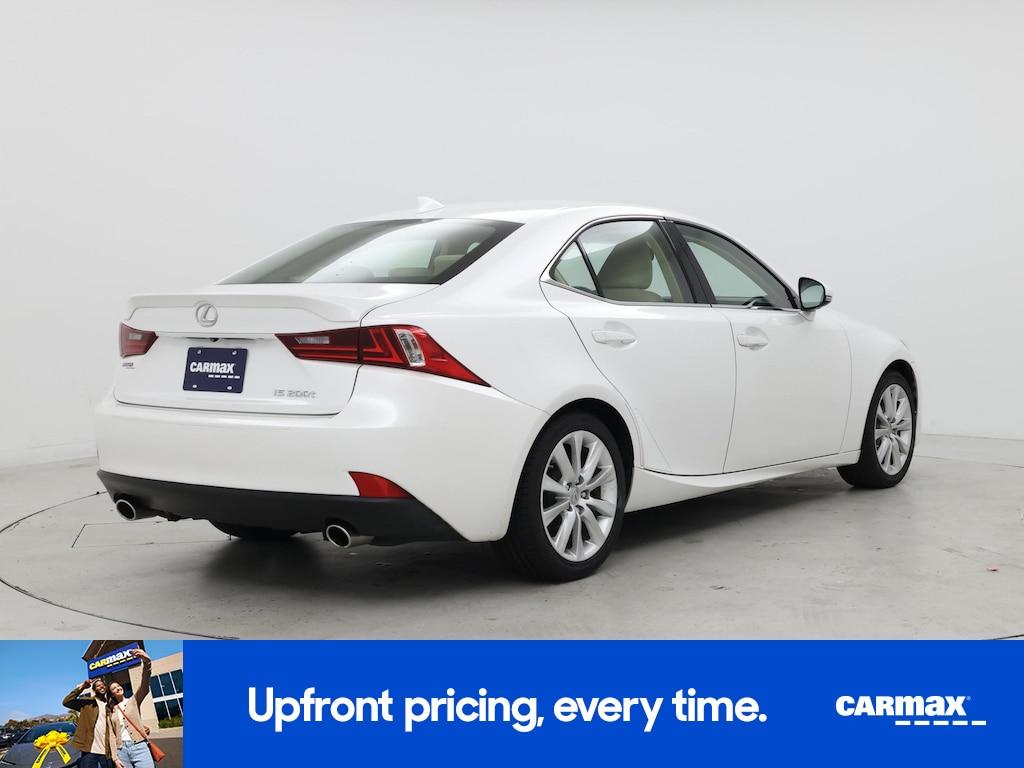 used 2016 Lexus IS 200t car, priced at $19,998