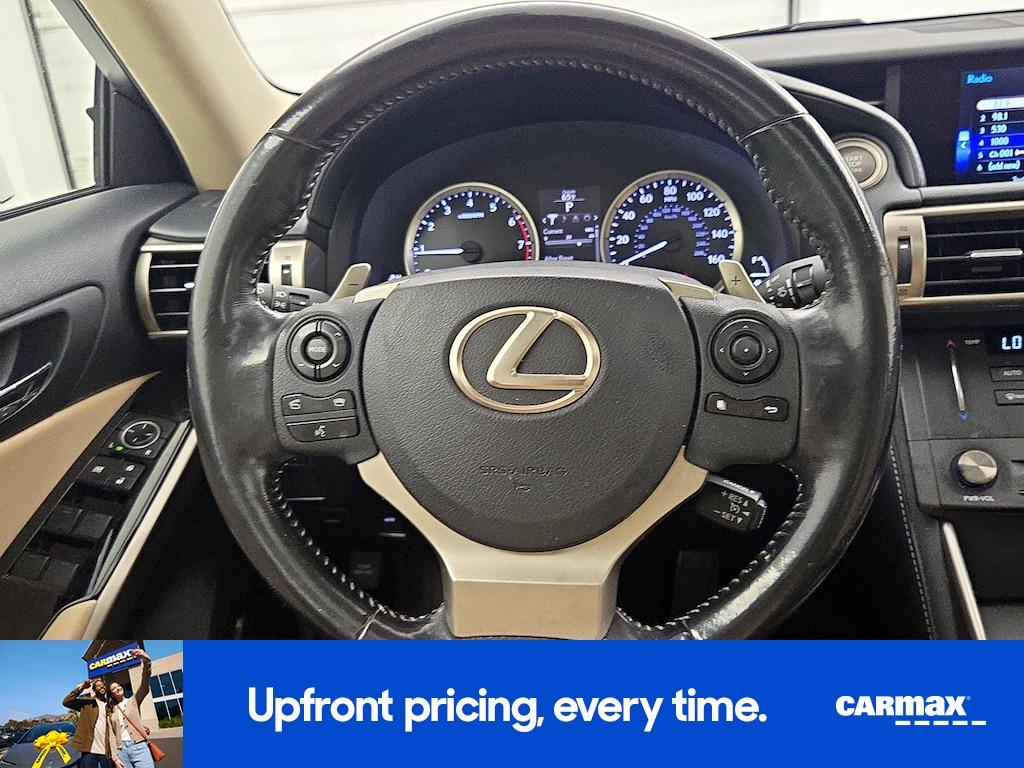 used 2016 Lexus IS 200t car, priced at $19,998