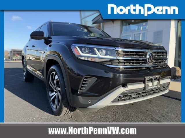 used 2021 Volkswagen Atlas Cross Sport car, priced at $31,990