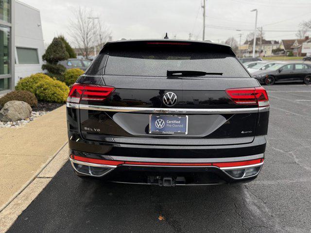 used 2023 Volkswagen Atlas Cross Sport car, priced at $38,990