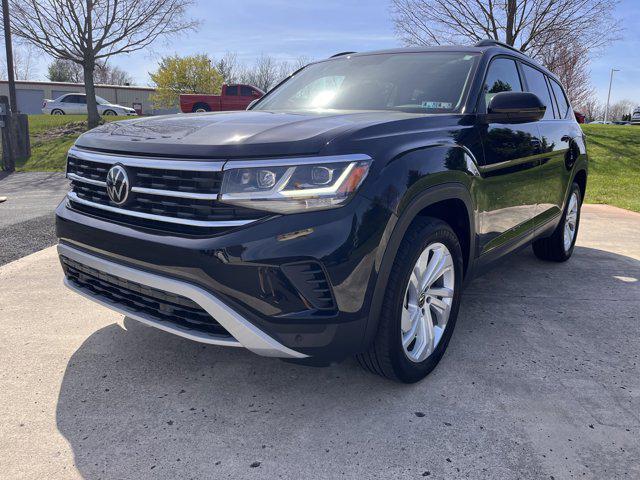 used 2021 Volkswagen Atlas car, priced at $25,490