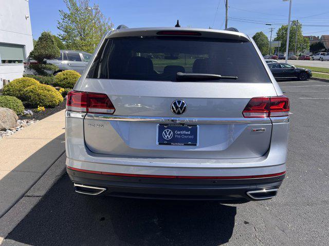 used 2021 Volkswagen Atlas car, priced at $25,990