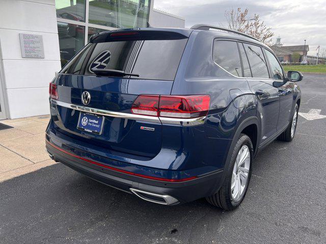 used 2021 Volkswagen Atlas car, priced at $27,490