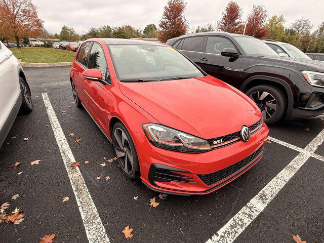 used 2018 Volkswagen Golf GTI car, priced at $16,290