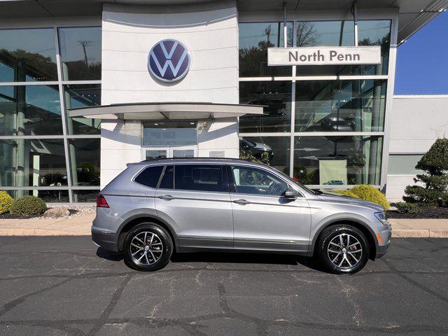 used 2021 Volkswagen Tiguan car, priced at $23,390