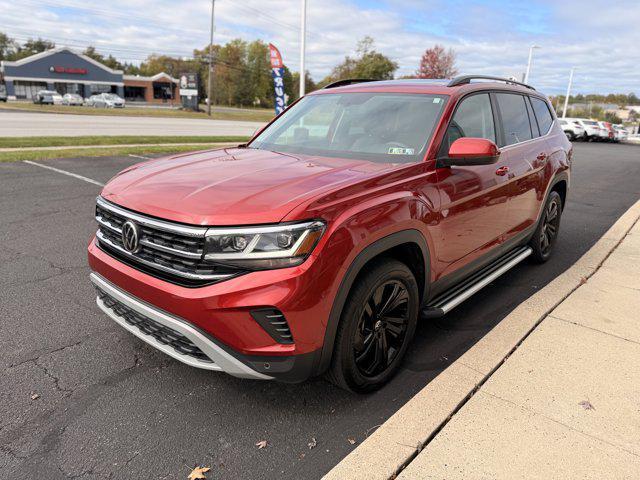 used 2022 Volkswagen Atlas car, priced at $23,860