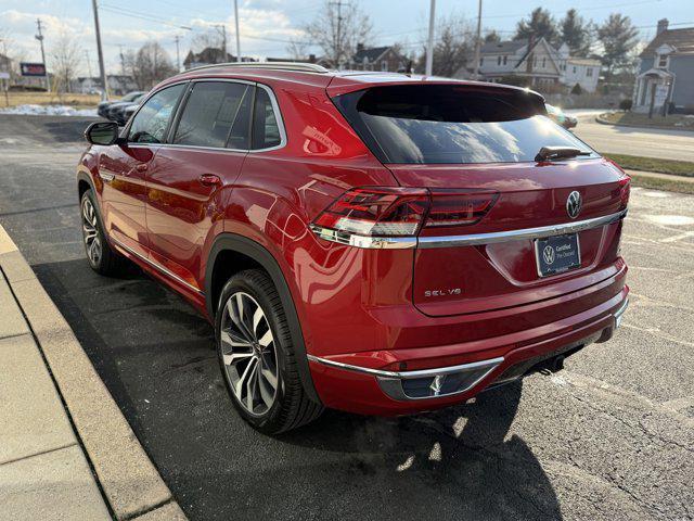 used 2021 Volkswagen Atlas Cross Sport car, priced at $33,990