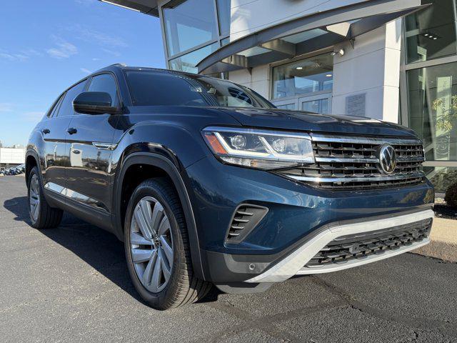 used 2021 Volkswagen Atlas Cross Sport car, priced at $25,990