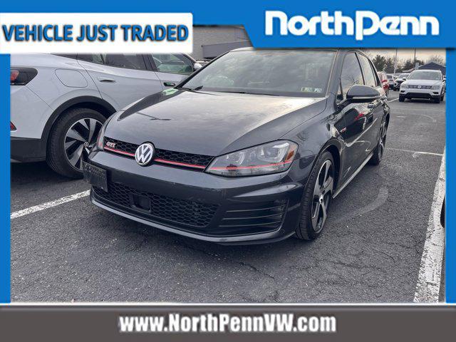 used 2017 Volkswagen Golf GTI car, priced at $17,590