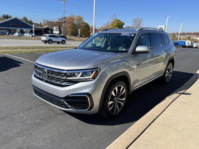 used 2021 Volkswagen Atlas car, priced at $33,590