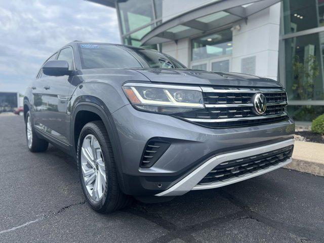 used 2021 Volkswagen Atlas Cross Sport car, priced at $29,490