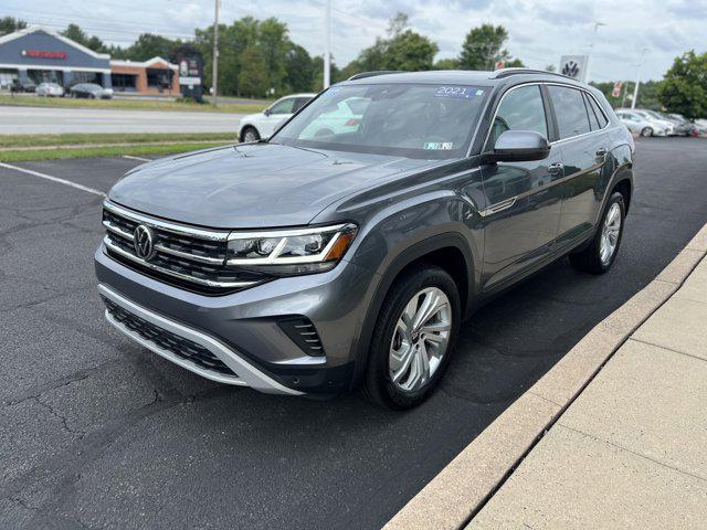 used 2021 Volkswagen Atlas Cross Sport car, priced at $29,490