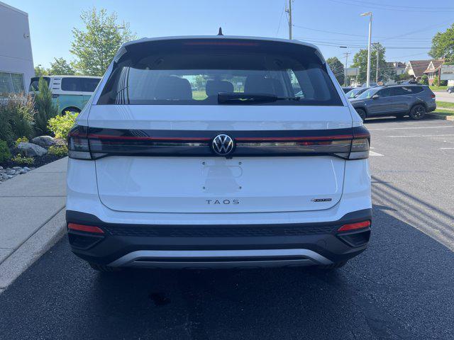 new 2025 Volkswagen Taos car, priced at $28,130