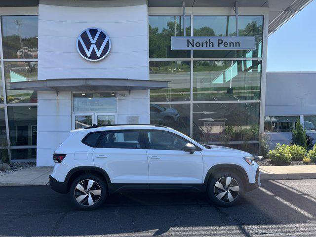 new 2025 Volkswagen Taos car, priced at $28,130