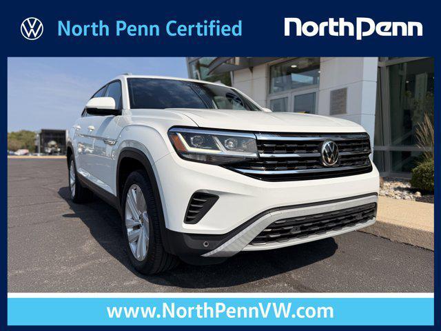 used 2022 Volkswagen Atlas Cross Sport car, priced at $26,670
