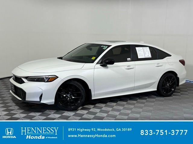 used 2025 Honda Civic Hybrid car, priced at $29,894