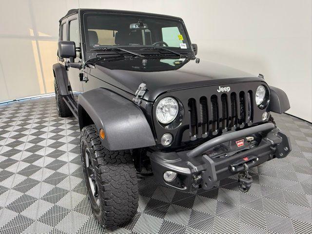 used 2017 Jeep Wrangler Unlimited car, priced at $18,567
