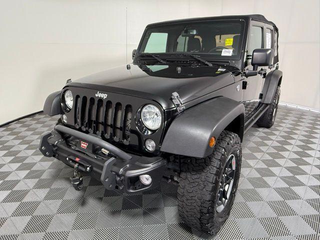 used 2017 Jeep Wrangler Unlimited car, priced at $18,567