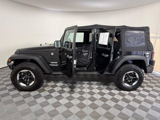 used 2017 Jeep Wrangler Unlimited car, priced at $18,567