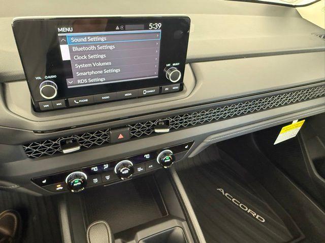 new 2025 Honda Accord car, priced at $31,755