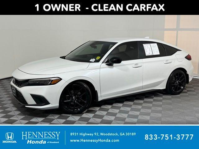 used 2023 Honda Civic car, priced at $25,676