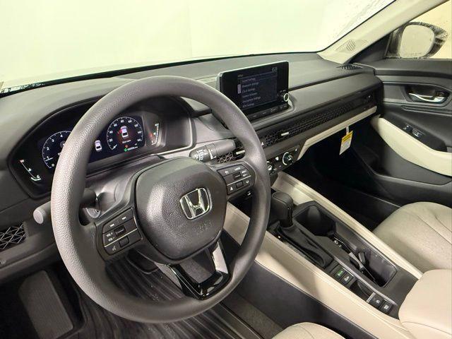 new 2025 Honda Accord car, priced at $31,755