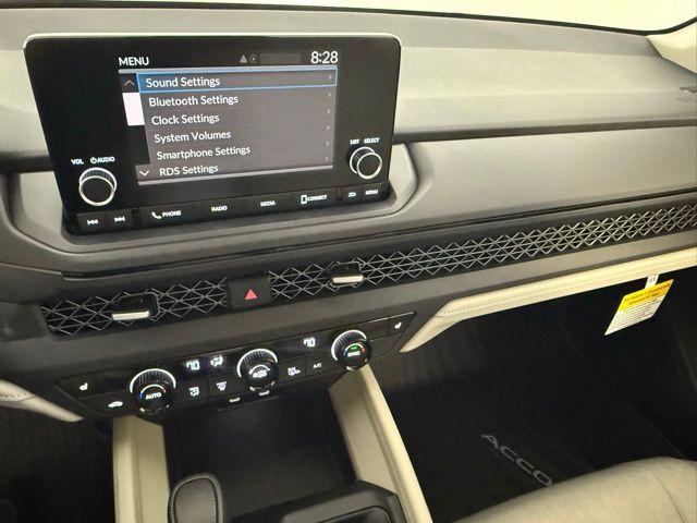 new 2025 Honda Accord car, priced at $31,755