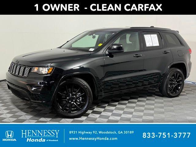 used 2021 Jeep Grand Cherokee car, priced at $18,687