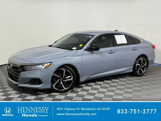 used 2021 Honda Accord car, priced at $22,647
