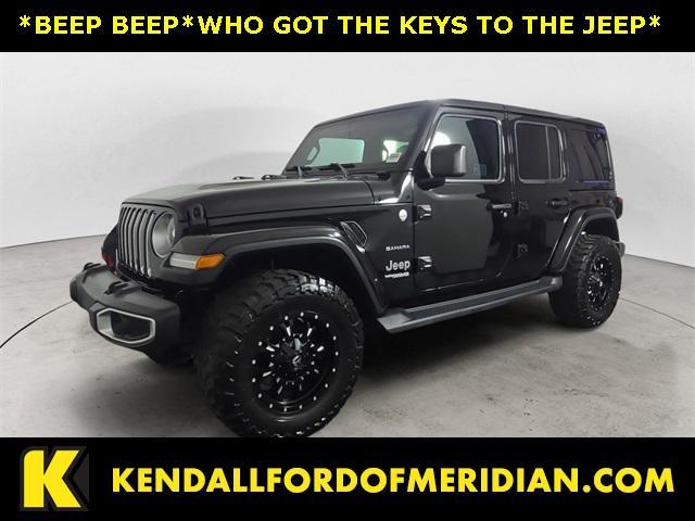 used 2018 Jeep Wrangler Unlimited car, priced at $28,993