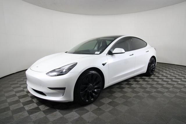 used 2022 Tesla Model 3 car, priced at $31,987