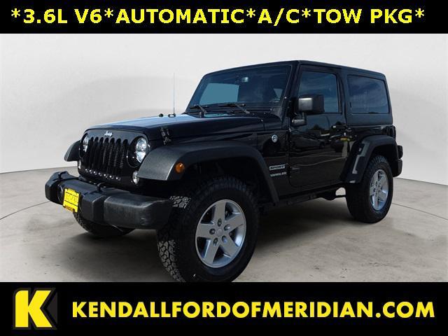 used 2016 Jeep Wrangler car, priced at $23,487