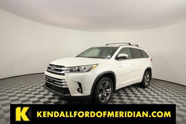 used 2019 Toyota Highlander Hybrid car, priced at $36,993