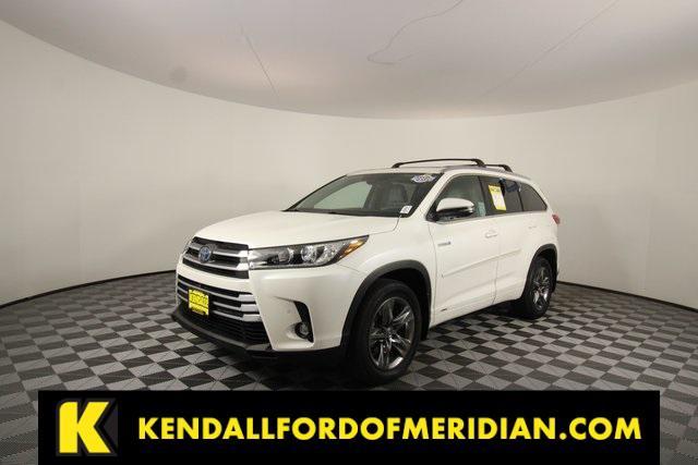 used 2019 Toyota Highlander Hybrid car, priced at $35,949