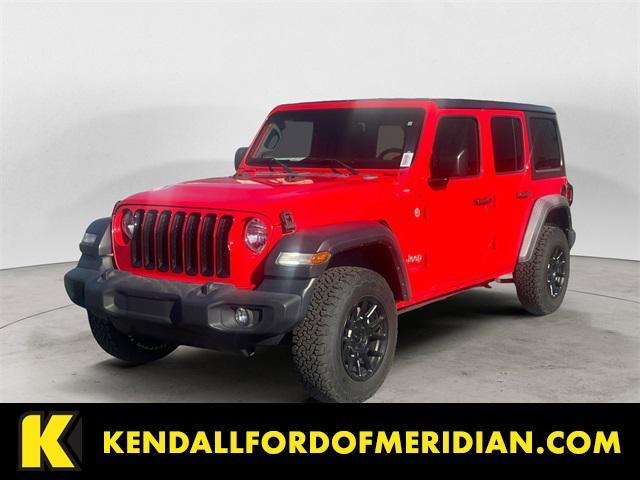 used 2018 Jeep Wrangler Unlimited car, priced at $25,991