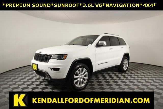 used 2017 Jeep Grand Cherokee car, priced at $14,473
