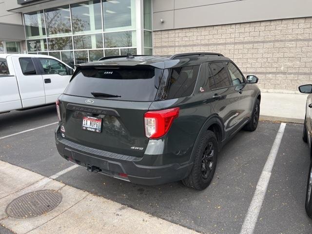 used 2022 Ford Explorer car, priced at $38,424