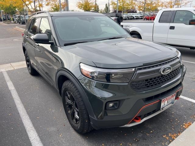 used 2022 Ford Explorer car, priced at $38,424