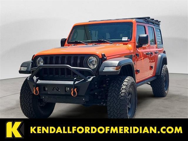 used 2018 Jeep Wrangler Unlimited car, priced at $26,991