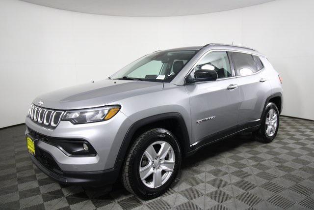used 2022 Jeep Compass car, priced at $22,498