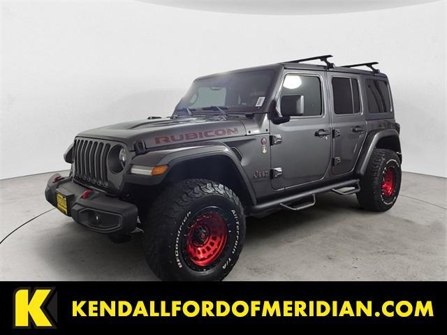 used 2021 Jeep Wrangler Unlimited car, priced at $40,919