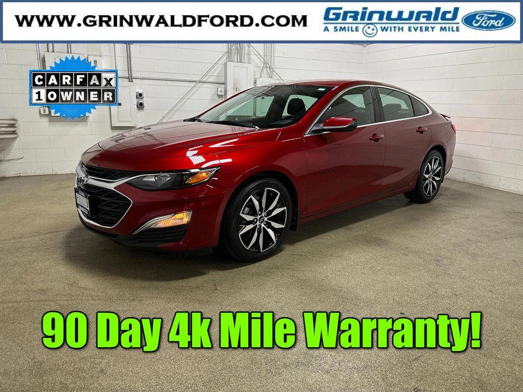 used 2021 Chevrolet Malibu car, priced at $17,980
